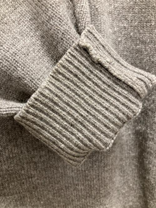 TOMORROW LAND tricot（トゥモローランド トリコ）TOMORROW LAND tricot (トゥモローランド トリコ) スーパーファイン ラムウール ニット グレー サイズ:Mの古着・服飾アイテム