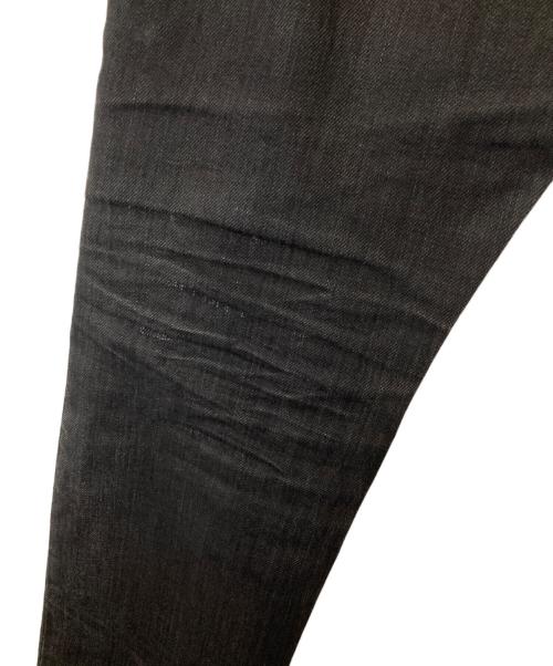 Saint Laurent Paris（サンローランパリ）Saint Laurent Paris (サンローランパリ) カットオフデニムパンツ　419849 ブラック サイズ:23の古着・服飾アイテム