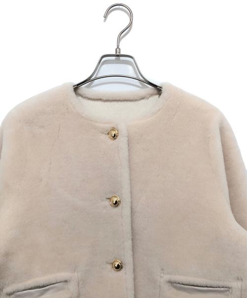 HER LIP TO（ハーリップトゥ）HER LIP TO Lausanne Wool Short Coat pink petale（ローザンヌウールショートコート ピンクペタル）/ リバーシブルショートコート　1243307052 pink petale サイズ:Sの古着・服飾アイテム