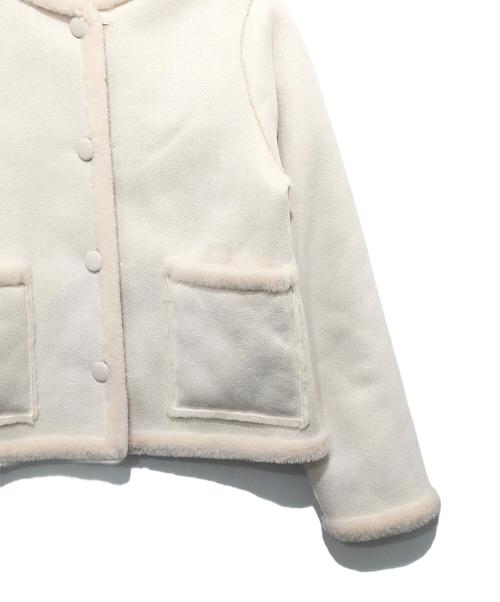 HER LIP TO（ハーリップトゥ）HER LIP TO Lausanne Wool Short Coat pink petale（ローザンヌウールショートコート ピンクペタル）/ リバーシブルショートコート　1243307052 pink petale サイズ:Sの古着・服飾アイテム