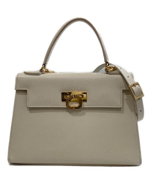 CARBOTTI（カルボッティ）CARBOTTI (カルボッティ) ELENA243 2WAYバッグ エレーナ ホワイトの古着・服飾アイテム