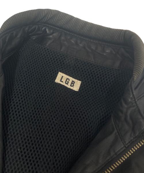 L.G.B（ルグランブルー）L.G.B (ルグランブルー) レザーライダースジャケット　S-RIDERS 0005S ブラック サイズ:Mの古着・服飾アイテム