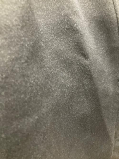 +J（プラスジェイ）+J (プラスジェイ) カシミヤブレンドノーカラーコート ネイビー サイズ:Mの古着・服飾アイテム
