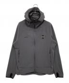 F.C.R.B.エフシーレアルブリストル）の古着「フーデッドジャケット　FCRB-222034」｜グレー