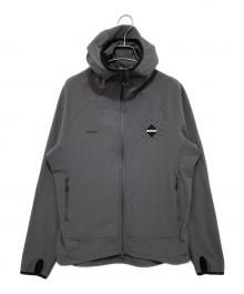 F.C.R.B.（エフシーレアルブリストル）の古着「フーデッドジャケット　FCRB-222034」｜グレー
