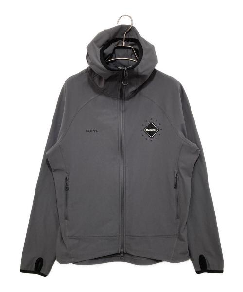 F.C.R.B.（エフシーレアルブリストル）F.C.R.B. (エフシーレアルブリストル) フーデッドジャケット　FCRB-222034 グレー サイズ:Mの古着・服飾アイテム