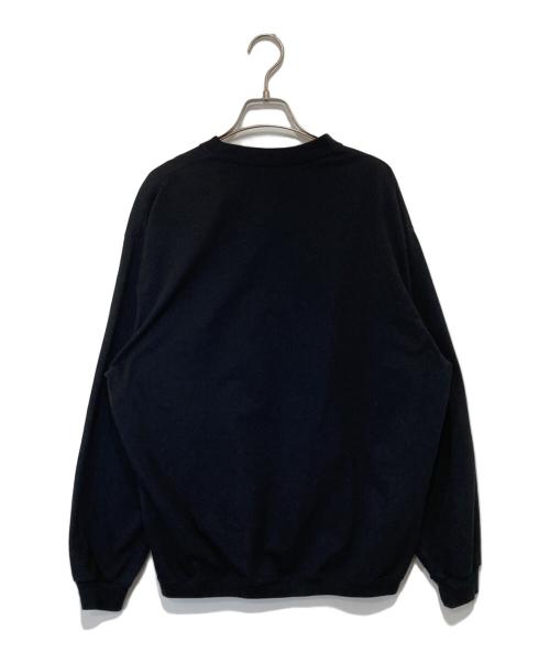 The Ennoy Professional（ザ エンノイ プロフェッショナル）The Ennoy Professional (ザ エンノイ プロフェッショナル) LONG SLEEVE HEM RIB TEE ロングスリーブヘムリブティー　SS23BRENCT06NTL ブラック サイズ:Mの古着・服飾アイテム