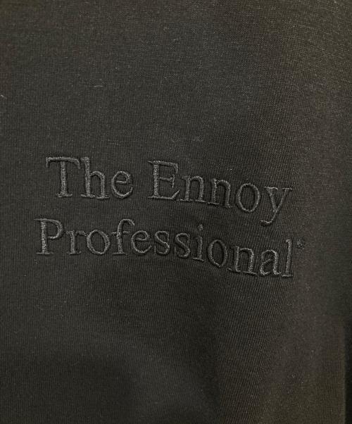 The Ennoy Professional（ザ エンノイ プロフェッショナル）The Ennoy Professional (ザ エンノイ プロフェッショナル) LONG SLEEVE HEM RIB TEE ロングスリーブヘムリブティー　SS23BRENCT06NTL ブラック サイズ:Mの古着・服飾アイテム