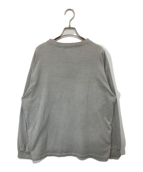 ALEXANDER WANG（アレキサンダー・ワン）ALEXANDER WANG (アレキサンダー・ワン) マルチカラーパフロゴ LS Tee グレー サイズ:Mの古着・服飾アイテム