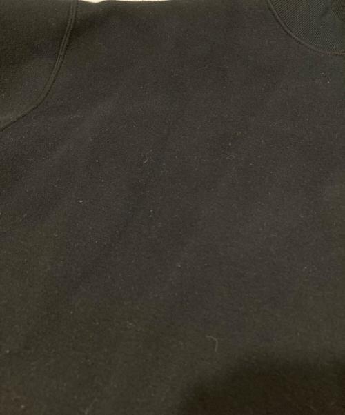 sacai（サカイ）sacai (サカイ) 23AW S Sponge Sweat Pullover / エススポンジ クルーネックスウェット　SCM-068 ブラック サイズ:4の古着・服飾アイテム