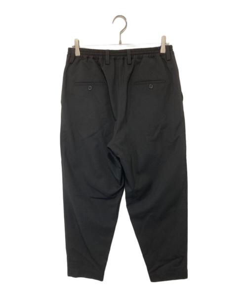 MARNI（マルニ）MARNI (マルニ) ウールトロピカルシャーリング1Pテーパードパンツ　WOOL TROPICAL TAPERED PANTS PUMU0017U1 ブラック サイズ:44の古着・服飾アイテム