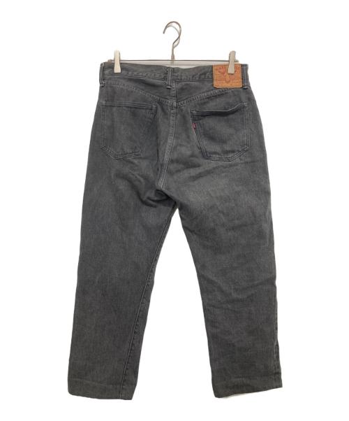 WAREHOUSE（ウエアハウス）WAREHOUSE (ウエアハウス) 1001XXデニムパンツ　牛パッチ グレー サイズ:W33 L32の古着・服飾アイテム