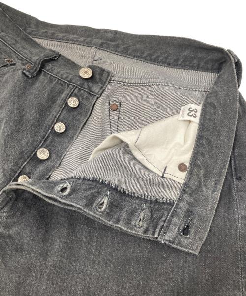 WAREHOUSE（ウエアハウス）WAREHOUSE (ウエアハウス) 1001XXデニムパンツ　牛パッチ グレー サイズ:W33 L32の古着・服飾アイテム