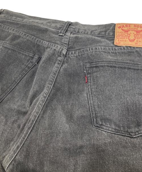 WAREHOUSE（ウエアハウス）WAREHOUSE (ウエアハウス) 1001XXデニムパンツ　牛パッチ グレー サイズ:W33 L32の古着・服飾アイテム