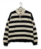 GUCCIグッチ）の古着「デタッチャブル スリーブ ポロニット　724708 XKCV0」｜ホワイト