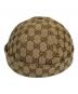 GUCCI（グッチ）の古着「GG ジャガード ロール キャップ　726745」｜ブラウン