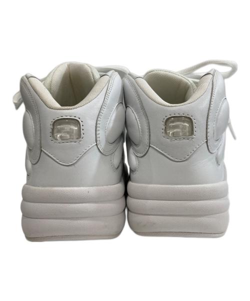 ALEXANDER WANG（アレキサンダー・ワン）ALEXANDER WANG (アレキサンダー・ワン) レザー フープスニーカー　30323N056 ホワイト サイズ:26の古着・服飾アイテム