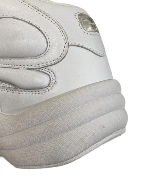 ALEXANDER WANG（アレキサンダー・ワン）ALEXANDER WANG (アレキサンダー・ワン) レザー フープスニーカー　30323N056 ホワイト サイズ:26の古着・服飾アイテム