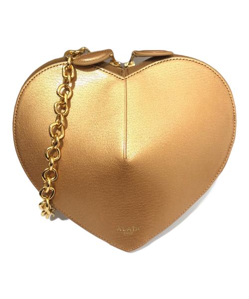 ALAIA（アライア）ALAIA (アライア) LE COEUR（ル・クール） ハート型 チェーン ショルダーバッグ ゴールドの古着・服飾アイテム