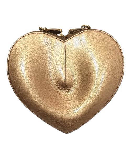 ALAIA（アライア）ALAIA (アライア) LE COEUR（ル・クール） ハート型 チェーン ショルダーバッグ ゴールドの古着・服飾アイテム