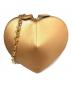 ALAIA（アライア）の古着「LE COEUR（ル・クール） ハート型 チェーン ショルダーバッグ」｜ゴールド