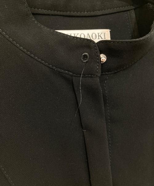 AKIKOAOKI（アキコアオキ）AKIKOAOKI (アキコアオキ) Scapula puff/AA22SS-SH01-02 ブラック サイズ:Freeの古着・服飾アイテム