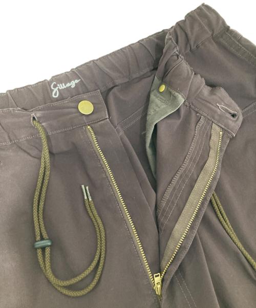 sillage（シアージ）sillage (シアージ) タックワイドパンツ ブラウン サイズ:Fの古着・服飾アイテム