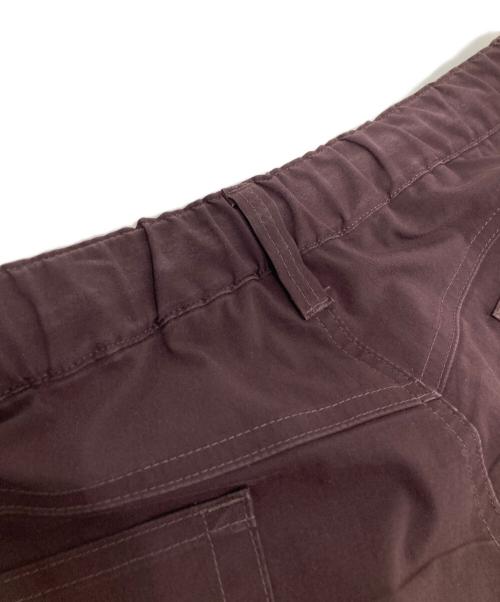 sillage（シアージ）sillage (シアージ) タックワイドパンツ ブラウン サイズ:Fの古着・服飾アイテム