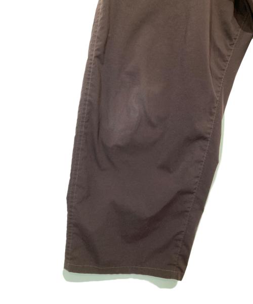 sillage（シアージ）sillage (シアージ) タックワイドパンツ ブラウン サイズ:Fの古着・服飾アイテム