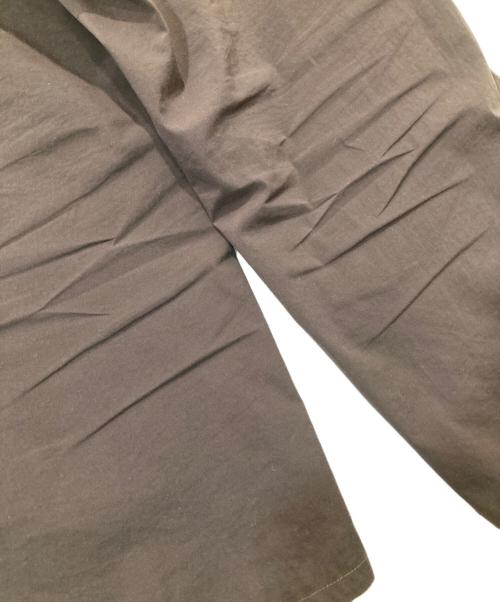 sillage（シアージ）sillage (シアージ) タックワイドパンツ ブラウン サイズ:Fの古着・服飾アイテム