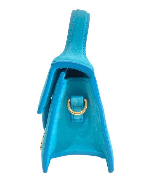 jacquemus（ジャックムス）jacquemus (ジャックムス) Le Bambino（ル・バンビーノ） / スウェードショルダーバッグ スカイブルーの古着・服飾アイテム