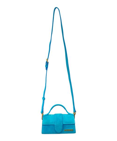 jacquemus（ジャックムス）jacquemus (ジャックムス) Le Bambino（ル・バンビーノ） / スウェードショルダーバッグ スカイブルーの古着・服飾アイテム