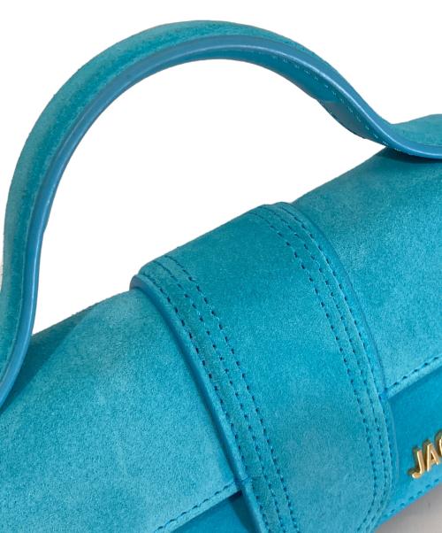 jacquemus（ジャックムス）jacquemus (ジャックムス) Le Bambino（ル・バンビーノ） / スウェードショルダーバッグ スカイブルーの古着・服飾アイテム