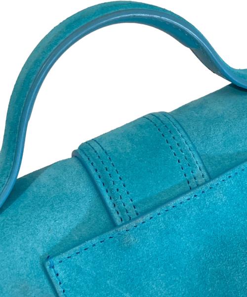 jacquemus（ジャックムス）jacquemus (ジャックムス) Le Bambino（ル・バンビーノ） / スウェードショルダーバッグ スカイブルーの古着・服飾アイテム