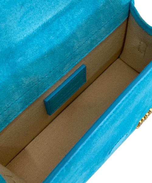 jacquemus（ジャックムス）jacquemus (ジャックムス) Le Bambino（ル・バンビーノ） / スウェードショルダーバッグ スカイブルーの古着・服飾アイテム