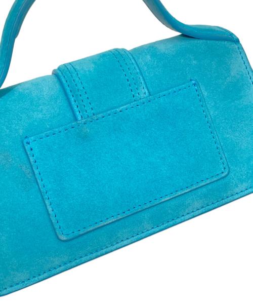 jacquemus（ジャックムス）jacquemus (ジャックムス) Le Bambino（ル・バンビーノ） / スウェードショルダーバッグ スカイブルーの古着・服飾アイテム