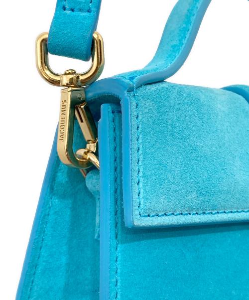 jacquemus（ジャックムス）jacquemus (ジャックムス) Le Bambino（ル・バンビーノ） / スウェードショルダーバッグ スカイブルーの古着・服飾アイテム