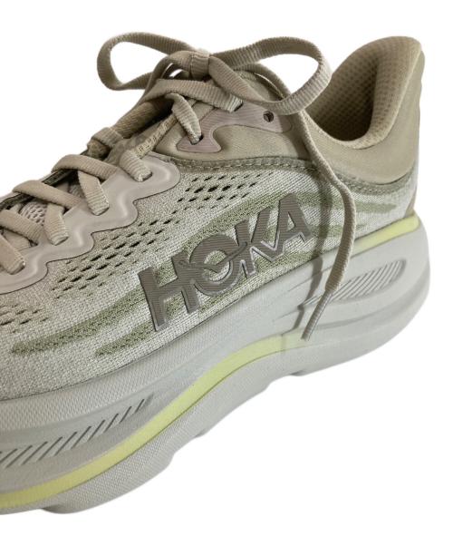 HOKA（ホカ）HOKA (ホカ) BONDI 9　ボンダイナイン　1162011 グラスランド / オイスター マッシュル サイズ:26ｃｍの古着・服飾アイテム