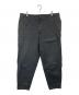 BLACK Scandal Yohji Yamamoto（ブラックスキャンダルヨウジヤマモト）の古着「DRAWSTRING WORK PANTS　(ドローストリングノータックワークパンツ)　HJ-P96-041」｜グレー