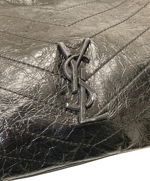 Yves Saint Laurent（イヴサンローラン）Yves Saint Laurent (イヴサンローラン) ニキ ショッパー チェーントート　PMR577999 ブラックの古着・服飾アイテム