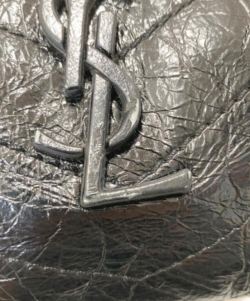 Yves Saint Laurent（イヴサンローラン）Yves Saint Laurent (イヴサンローラン) ニキ ショッパー チェーントート　PMR577999 ブラックの古着・服飾アイテム