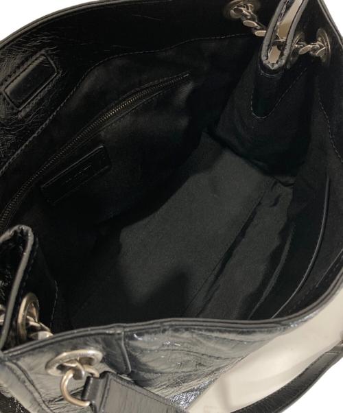 Yves Saint Laurent（イヴサンローラン）Yves Saint Laurent (イヴサンローラン) ニキ ショッパー チェーントート　PMR577999 ブラックの古着・服飾アイテム