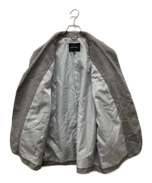 niko and（ニコアンド）niko and (ニコアンド) セットアップスーツ グレー サイズ:4の古着・服飾アイテム