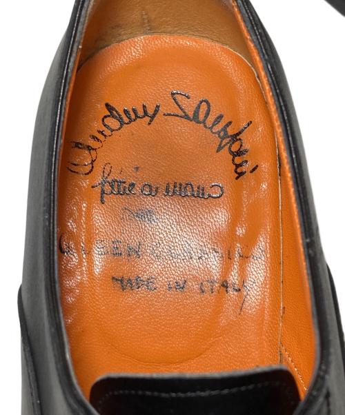 Santoni（サントーニ）Santoni (サントーニ) QUEEN CLASSICO (クインクラシコ) 別注 ストレートチップシューズ 5582　/　内羽根式 レザーシューズ ブラック サイズ:7 1/2の古着・服飾アイテム