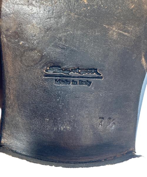 Santoni（サントーニ）Santoni (サントーニ) QUEEN CLASSICO (クインクラシコ) 別注 ストレートチップシューズ 5582　/　内羽根式 レザーシューズ ブラック サイズ:7 1/2の古着・服飾アイテム