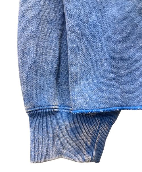 sports wear（スポーツウェア）sports wear (スポーツウェア) 復刻フェード加工スウェット ブルー サイズ:Mの古着・服飾アイテム