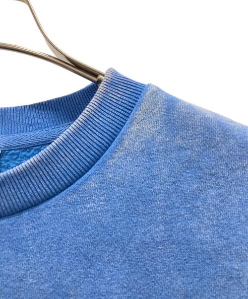 sports wear（スポーツウェア）sports wear (スポーツウェア) 復刻フェード加工スウェット ブルー サイズ:Mの古着・服飾アイテム