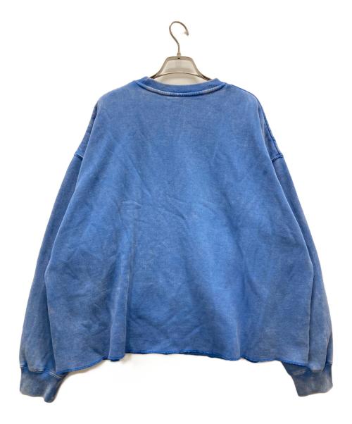 sports wear（スポーツウェア）sports wear (スポーツウェア) 復刻フェード加工スウェット ブルー サイズ:Mの古着・服飾アイテム