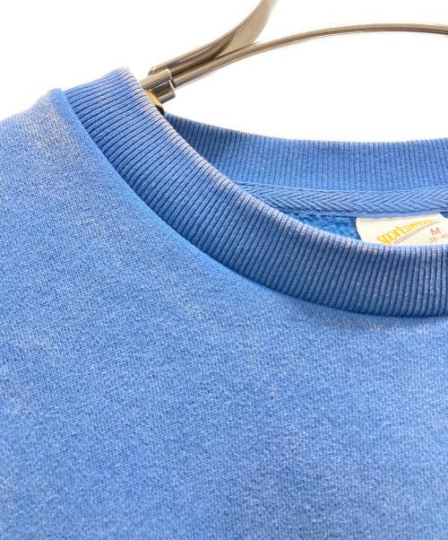 sports wear（スポーツウェア）sports wear (スポーツウェア) 復刻フェード加工スウェット ブルー サイズ:Mの古着・服飾アイテム