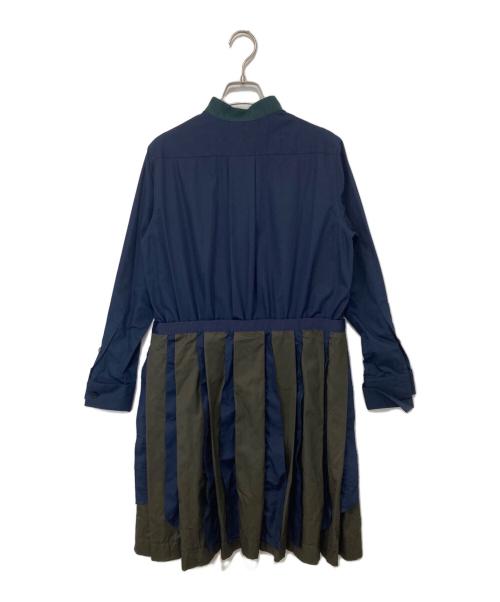 sacai（サカイ）sacai (サカイ) シャツワンピース　13-01897 ネイビー サイズ:2の古着・服飾アイテム
